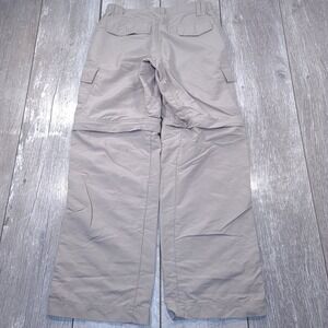 Kathmandu Convertible Cargo Pants Men XS Tan No Fly Zone Insect Repellent